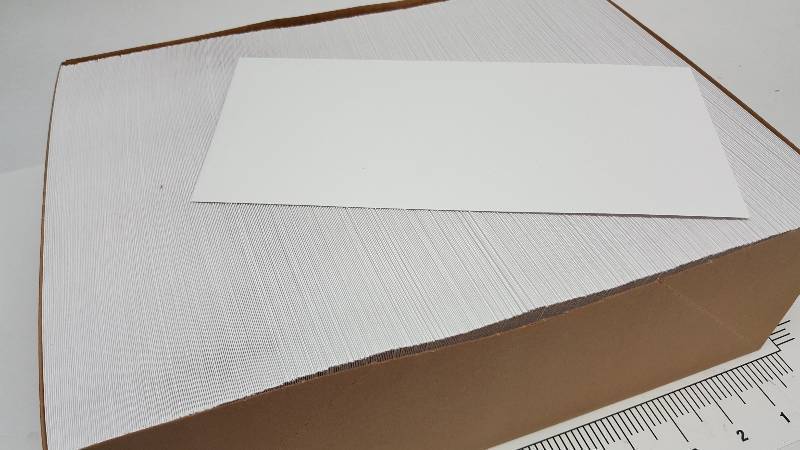 lot 6815 image: New box of 500 White 3-78 X 8-34 Envelopes Ideal for all business, professional and personal
