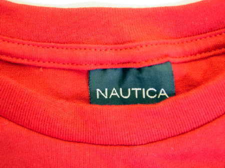 lot 6867 image: Beautiful Large Nautica Red new T Shirt 100% Cotton excellent quality TEE SHIRT.
