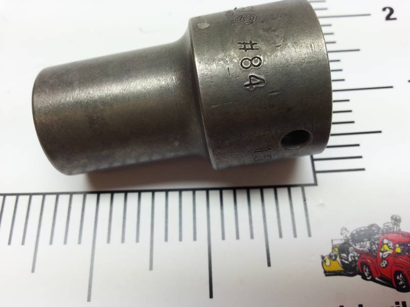 lot 8866 image: Its new and a custom designed 58 drive 13mm 6-point socket made by CSI in Holland Michigan for a special application.