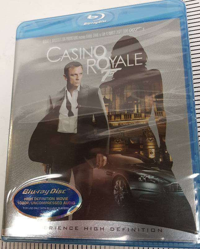lot 8196 image: New in the package is this Casino Royale 007 Blu-ray Daniel Craig Eva Green James Bond Mads Mikkelsen