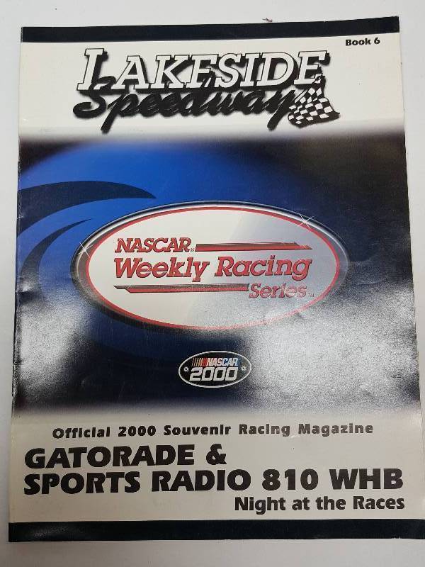 lot 8612 image: Great to look thru is this Lakeside Speedway blast from the past program from Kansas City Kansas