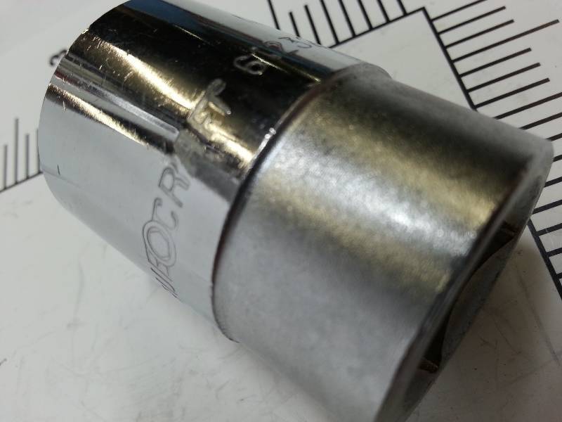 lot 8759 image: NEW TRUCRAFT Tools HD 34 drive 1 12-point Chrome Vanadium short 2 long socket