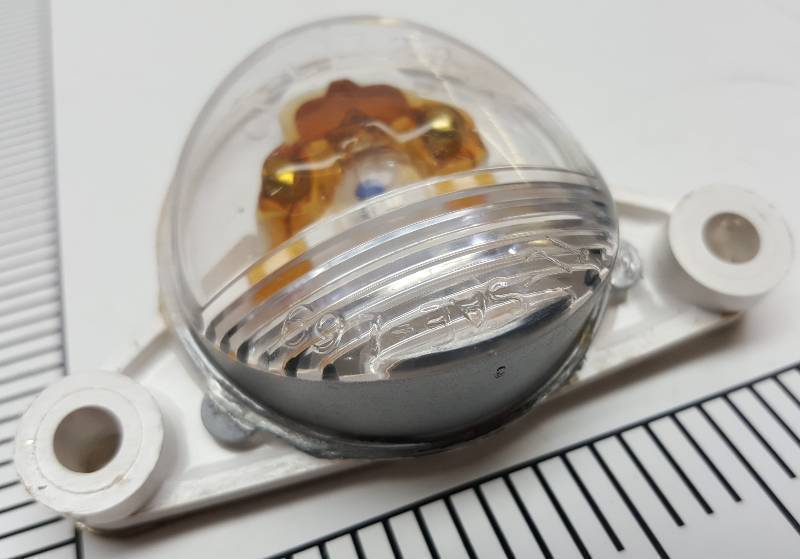 lot 8805 image: New in the package Truck-Lite part # TL 17200 12 volt license plate light assembly High Impact plastic