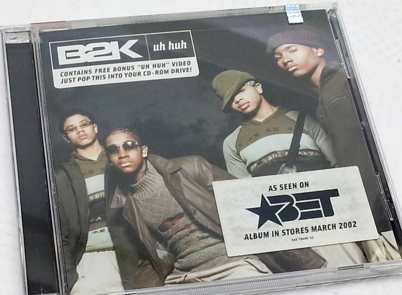 lot 9148 image: Do you remember the group B2K CD album uh huh with video too as seen on BET