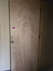 lot 41042 image: Hollow Core Wood Interior Door