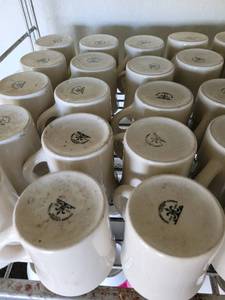 lot 37010 image: (10) Homer Laughlin Coffee Cups - First Pick