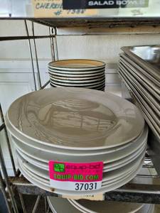 lot 37031 image: Lot Of Assorted Appetizer And Dinner Plates
