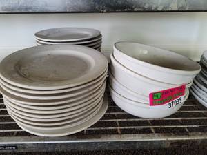 lot 37035 image: Lot Of Delco Plates And iTi Salad Bowls