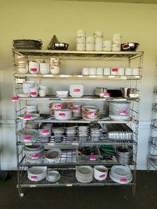 lot 37038 image: Metal Shelf - Contents Not Included