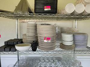 lot 37051 image: Lot Of Plates  Place Holders  Bowls