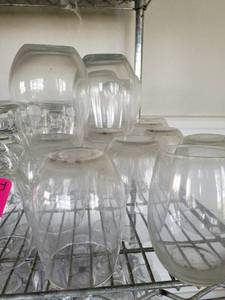 lot 37052 image: (15) Stemless Wine Glass