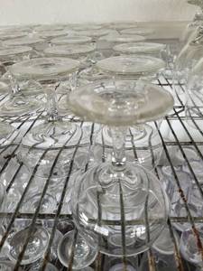 lot 37056 image: (15) Short Martini Glasses