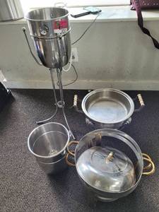 lot 37111 image: Assortment Of Formal Dining Serving Dishes - Chaffing Dishes