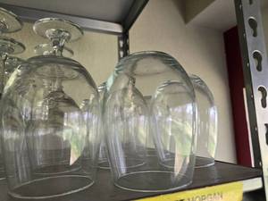 lot 37155 image: Lot Of 20 Stemless Wine Glasses