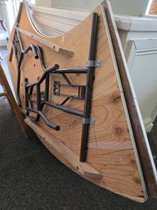 lot 37180 image: Lot of 2 Curved Event Tables