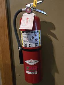 lot 37289 image: Amerex Fire Extinguisher