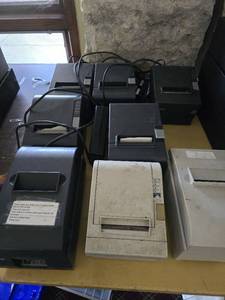 lot 37314 image: Lot Of 8 Epson Receipt Printers