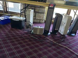 lot 37315 image: Lot W 7 Fans, Heaters, And More