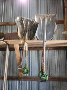 lot 27036 image: (8) Poly Scoop Shovels