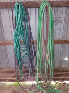 lot 27054 image: (4) Lawn Care Hoses - Different Sizes