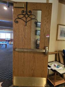 lot 37385 image: Warknock Hersey Fire Safe Door