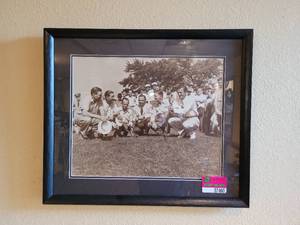 lot 37400 image: Black And White Photo Of Professional Golfers