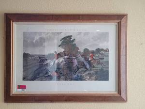lot 37417 image: Herrings Fox Hunting Scene Portrait