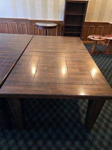 lot 27073 image: 6ft Wood Dining Room Table
