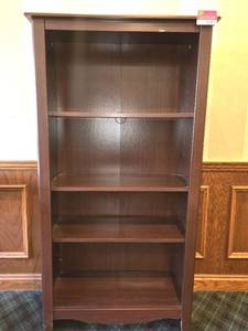 lot 27077 image: 56in Wood Bookshelf