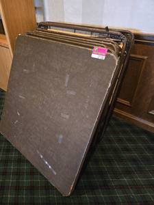 lot 27106 image: Lot Of 10 Folding Card Tables