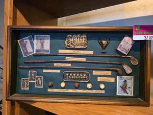 lot 27109 image: Golf Memorabilia Shadow Box