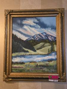 lot 27113 image: Painting By L. John
