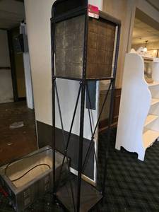 lot 27118 image: Lot of 2 Metal Plant Stands