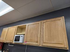 lot 37471 image: Upper Cabinet - Microwave Not Included&nbsp