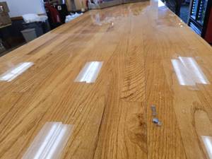 lot 37473 image: 9ft Butcher Block Top
