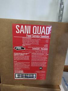 lot 37483 image: Commercial Kitchen Cleaners Sanitizer