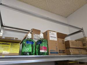 lot 37485 image: Contents of Shelf W Enmotion Refills, And More