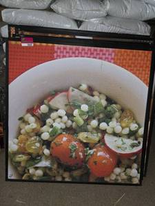 lot 50601 image: Lot Of 9 Assorted 39in Food Prints