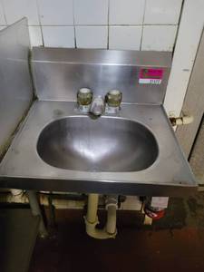 lot 31572 image: Stainless Hand Wash Sink