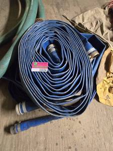 lot 33024 image: Commercial Water Hose - Blue