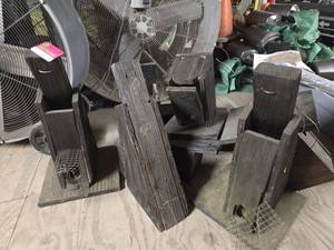 lot 33028 image: (8) Wooden Bird Houses