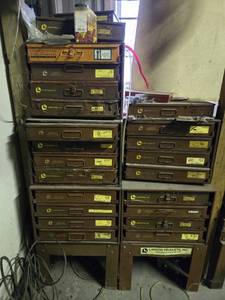 lot 33046 image: Parts Bins