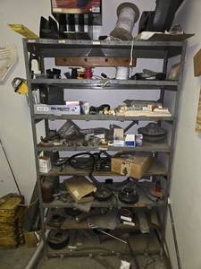lot 33091 image: Contents Of Shelf - Misc Lawn Care Parts and Materials
