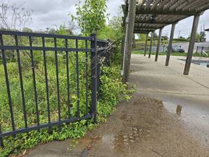 lot 46500 image: Approx 380ft Of Rod Iron Fencing