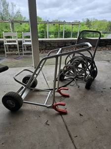 lot 46514 image: Hose Reel And Chair Dolly