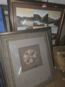 lot 50615 image: 3 Pieces Of Art Work