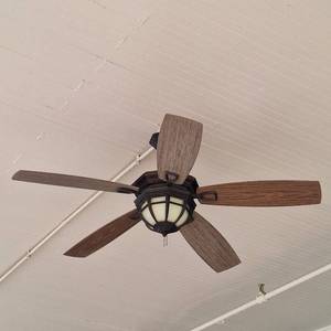 lot 27144 image: Ceiling Fan - Bring 20 ft ladder