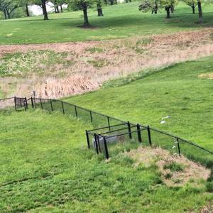 lot 27170 image: Aprox 400 ft of Fencing  Outdoor Water Shower  Trash Can