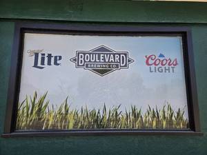 lot 27193 image: Boulevard Window Decal