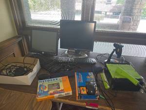 lot 37312 image: LOT W Dell Monitors, Adapters, And More